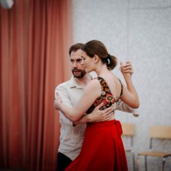 Helmut und Lucia in Tango Pose